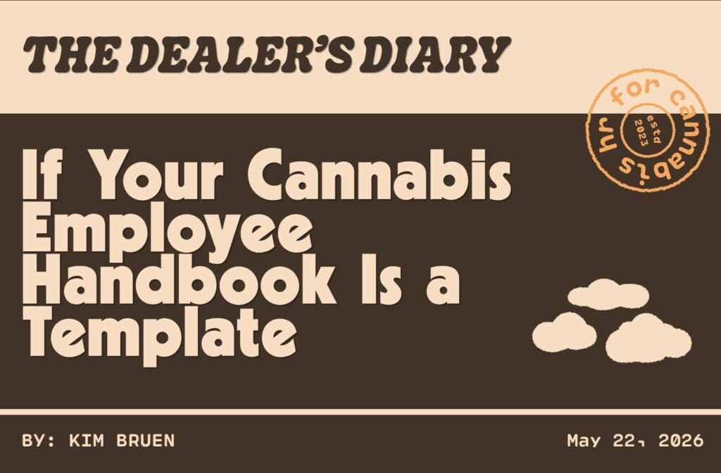 Zen Den cannabis compliance blog cover about the DEA registration deadline for cannabis businesses on June 22, featuring retro typography and vintage branding